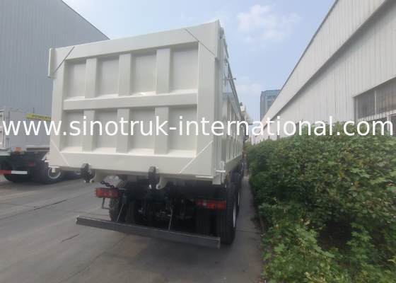 Sinotruk camión de descarga de basura nuevo 6 × 4 Nx 20CBM blanco con lonas automáticas