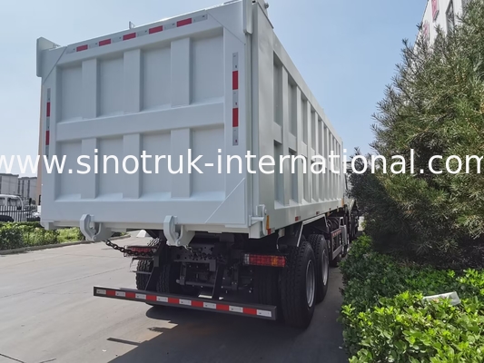 12 camión volquete 400hp de Sinotruk HOWO 8X4 de las ruedas para la explotación minera