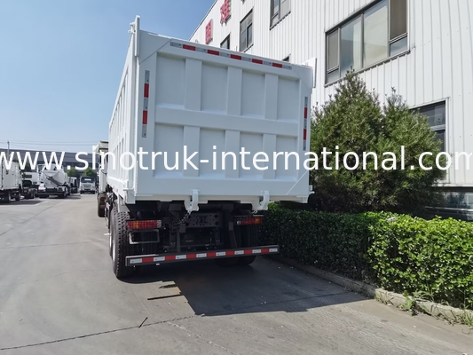 12 camión volquete 400hp de Sinotruk HOWO 8X4 de las ruedas para la explotación minera