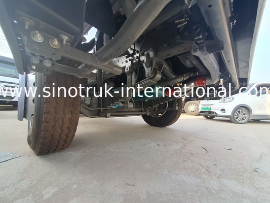 HOWO A7 Camión de tractor usado LHD 6X4 Euro 2 371 CV con dirección hidráulica asistida por potencia Blanco