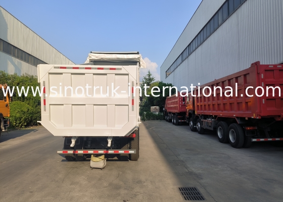 Sinotruk Howo camión de descarga de tiradores 400hp 6 × 4 bandeja en forma de U con lonas automáticas