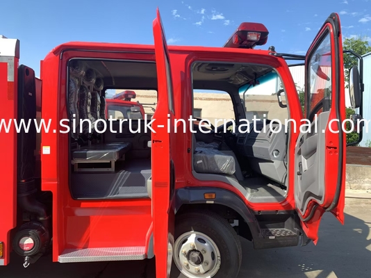 2CBM 4X2 116 HP Camión de bomberos Camión de bomberos agrícolas Camión para jardinería