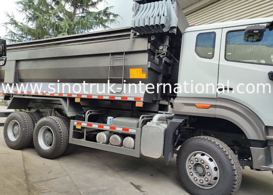 SINOTRUK HOWO LHD 6×4 10 ruedas camión de descarga tipo U para extracción de 40 toneladas