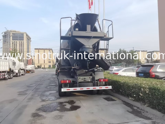 Nuevo HOWO HOHAN SINOTRUK camión mezclador de hormigón negro 10CBM 380HP 8X4 RHD