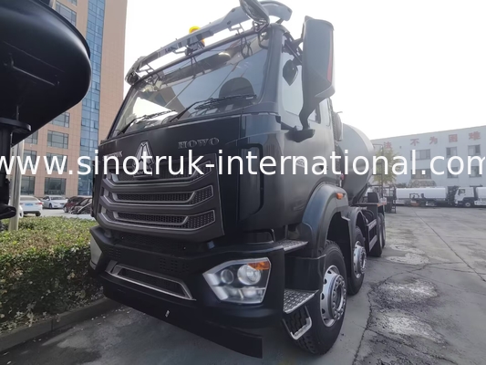 Nuevo HOWO HOHAN SINOTRUK camión mezclador de hormigón negro 10CBM 380HP 8X4 RHD