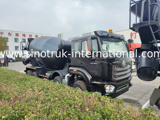HOWO camión mezclador 12CBM 380HP H77L Cabina Negro