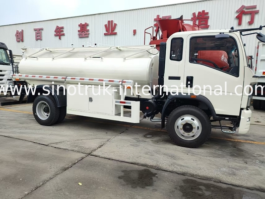 HOWO 4×2 camión ligero 5-6CBM LHD 160HP
