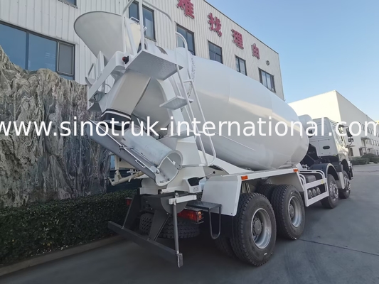 Camión de mezclador de hormigón Howo 16CBM 8 X 4 Euro 2 400hp Construcción LHD