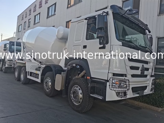 Camión de mezclador de hormigón Howo 16CBM 8 X 4 Euro 2 400hp Construcción LHD