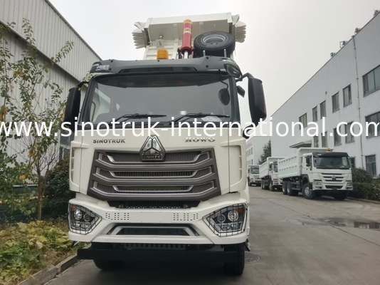 30 - 40 toneladas RHD 10 ruedas Tarpaulin Sinotruk Howo 6x4 camión de remate para la construcción