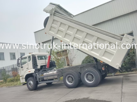 30 - 40 toneladas RHD 10 ruedas Tarpaulin Sinotruk Howo 6x4 camión de remate para la construcción