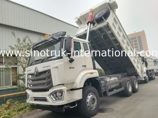 30 - 40 toneladas RHD 10 ruedas Tarpaulin Sinotruk Howo 6x4 camión de remate para la construcción