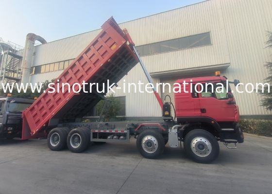 8 × 4 Lhd 12 ruedas Sinotruk Tipper 400hp Euro 2