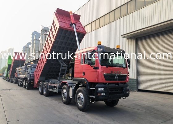 8 × 4 Lhd 12 ruedas Sinotruk Tipper 400hp Euro 2
