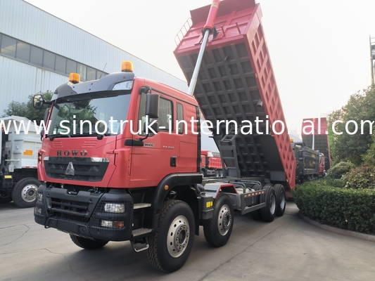 8 × 4 Lhd 12 ruedas Sinotruk Tipper 400hp Euro 2