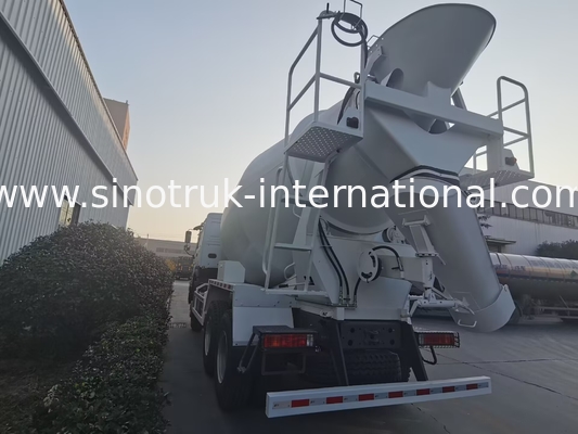 Sinotruk Howo camión mezclador de hormigón 380HP 6-10CBM 6 X 4 Euro 2 planta de mezcla RHD