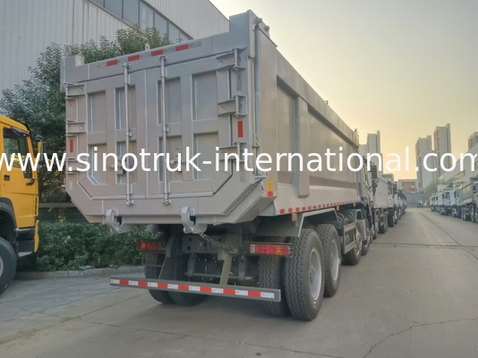 Camión con remache SINOTRUK HOWO 400HP 12 ruedas LHD 40 toneladas 30CBM ZZ3317V3567B1