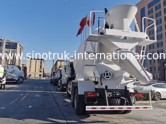 SINOTRUK HOWO 6×4 10 ruedas camión mezclador de hormigón 400 HP de alta eficiencia LHD