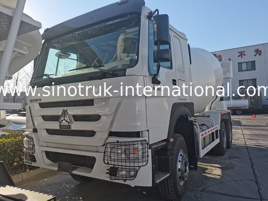 SINOTRUK HOWO 6×4 10 ruedas camión mezclador de hormigón 400 HP de alta eficiencia LHD