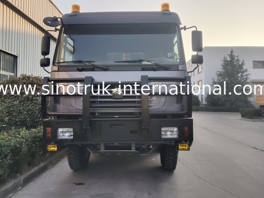 Camión con tirador Sinotruk Hohan 400hp 10 ruedas Lhd 40 toneladas 20-30cbm ZZ3317N356JB1 Gris