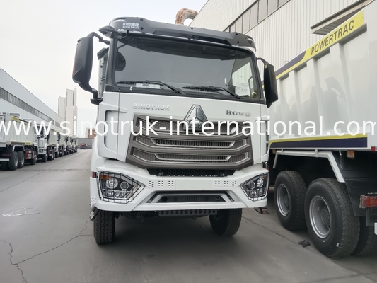 30-40 toneladas RHD 10 ruedas camión de descarga con tirador SINOTRUK Haohan para la construcción Blanco