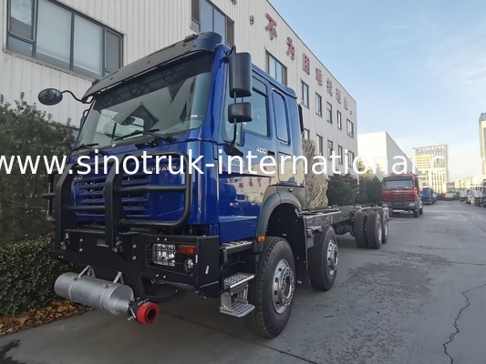 SINOTRUK HOWO 6×4 10 ruedas Camión tanque de aceite 400 CV chasis del tanque de aceite