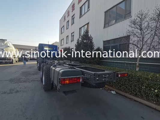 SINOTRUK HOWO 6×4 10 ruedas Camión tanque de aceite 400 CV chasis del tanque de aceite