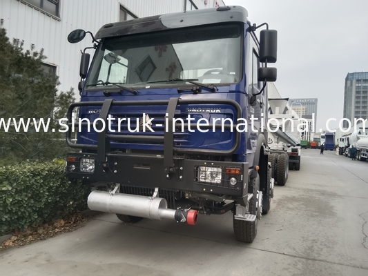 SINOTRUK HOWO Camión tanque de petróleo Chasis 400 CV 8X4 LHD 50 toneladas 40CBM