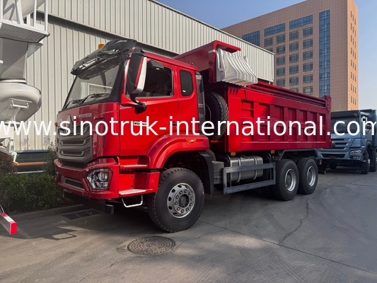 SINOTRUK HOHAN Nuevo Howo 6X4 RHD 10 ruedas con lonas reforzadas puerta trasera dura transporte eficiente