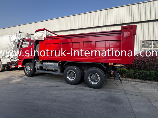 SINOTRUK HOHAN Nuevo Howo 6X4 RHD 10 ruedas con lonas reforzadas puerta trasera dura transporte eficiente