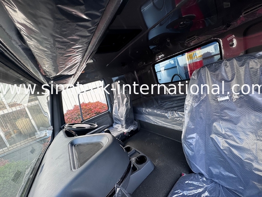 SINOTRUK HOWO Chasis del camión SINOTRUK Motor 371HP 6 × 4 RHD con luz de advertencia utilizado en camiones de basura camiones de carga camiones de agua