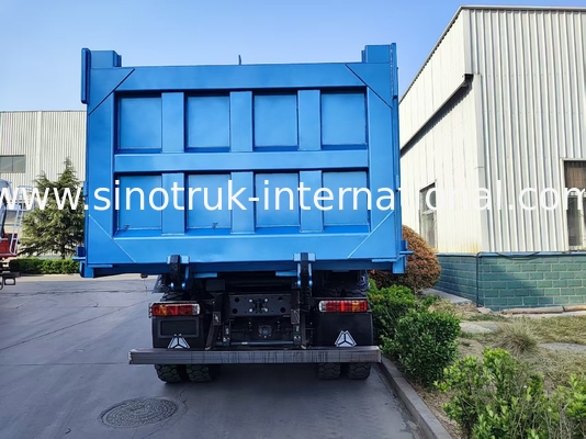 Captivador HOWO azul 8×4 380HP 26.91CBM camión de basura donde la potencia se encuentra con precisión en cada carga!