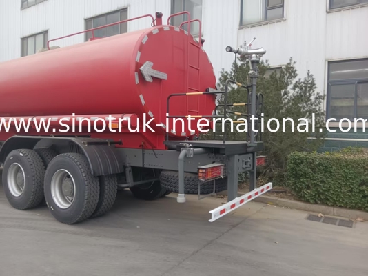Camión cisterna HOWO SINOTRUK 380HP con función de lavado a alta presión 6x4