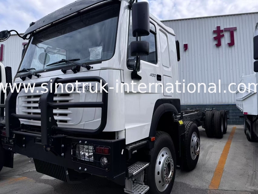 Sinotruk HOWO 8X4 camión de carga 400hp 12 ruedas Ghost Face Cab