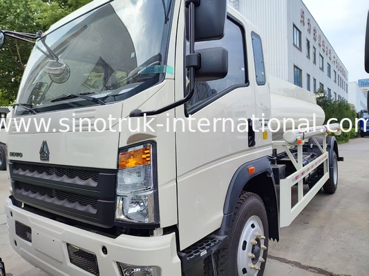 Camión de alcantarillado de servicio ligero 4x2, capacidad de 6 CBM, 160 HP, neumáticos de acero 8.00R20
