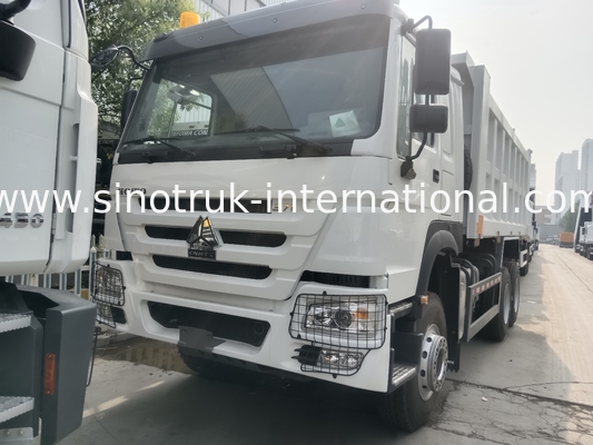 Camión de descarga de 10 ruedas con volante 371HP 6x4 Drive Motor Euro2