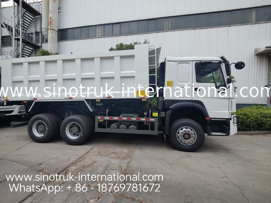 HOWO 371HP 6×4 camión de descarga de altura media con conducción a la izquierda