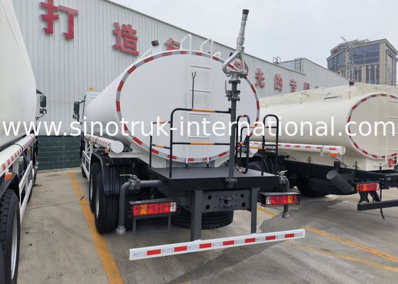 Camión de tanque de agua con distancia entre ejes de 4650 1350 mm con VGD95 Rendimiento y capacidad del eje delantero