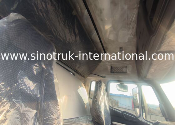 ZZ427V344JB1R Camión tractor con motor de 371 CV, rueda motriz 6x4 y cabina H77L con aire acondicionado para transporte de carga pesada