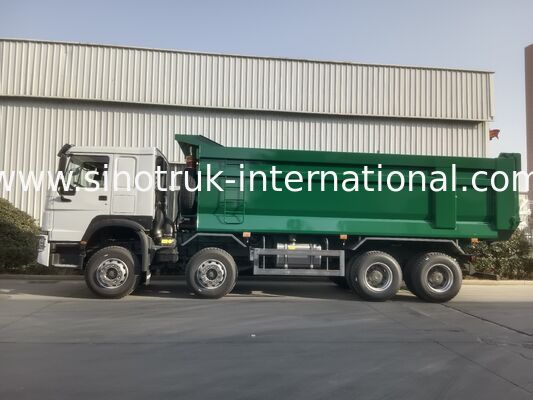 Sinotruk HOWO camión de descarga con tirador con motor de 400 CV tipo LHD 8X4 y capacidad de carga de 31 toneladas