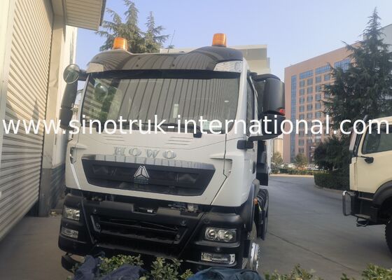 Tractocamión HOWO TX de alta resistencia con capacidad de tanque de combustible de 300L y carrocería de acero para transporte de carga pesada