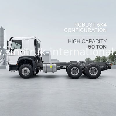SINOTRUK HOWO Vehículos comerciales camiones chasis LHD 6X4 400 CV
