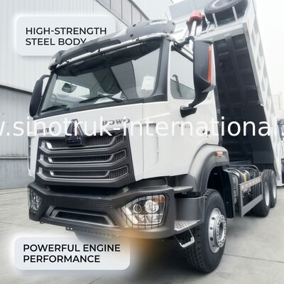 Camión volquete SINOTRUK HOHAN New Howo con motor de 371HP, tracción 6x4 y capacidad de 19-20CBM