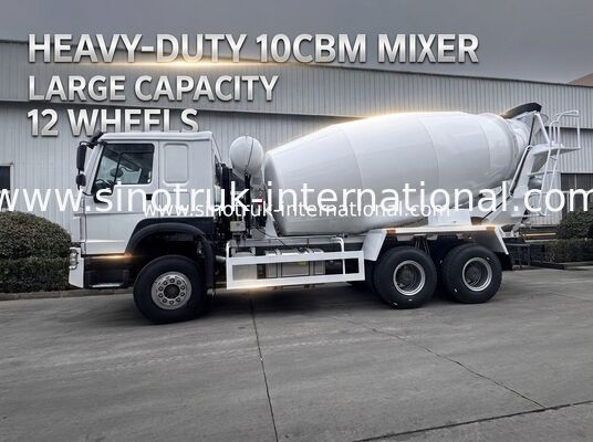 Camión bomba de hormigón HOWO 6x4 de 52 m y 380 CV