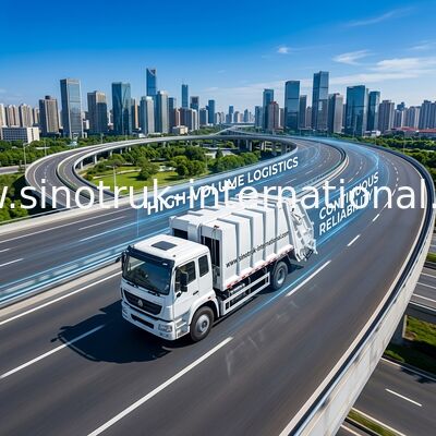 SINOTRUK comprimió el camión 10-12CBM LHD 4X2 ZZ3161M4311 de la recolección de basura