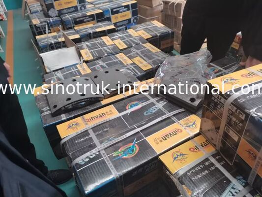 SINOTRUK HOWO Camión y piezas de remolque con revestimiento de freno negro WG9231342069