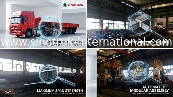 INTERNATIONAL del camión volquete 30-60Tons el 13-16m SINOTRUK del remolque de la pared lateral semi