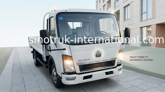 Las toneladas 6 del camión ligero 3-5 de SINOTRUK HOWO ruedan LHD para la logística ZZ1047D3414C143