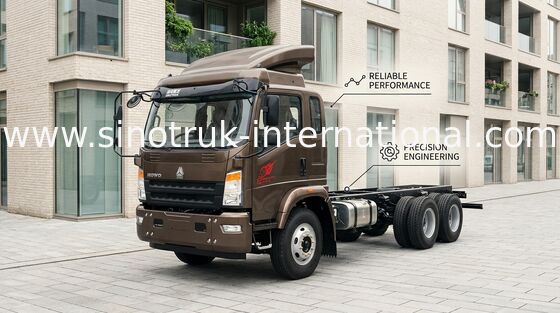 SINOTRUK HOWO 8 toneladas de camiones de poca potencia RHD 4X2 116HP ZZ1087D3614C180