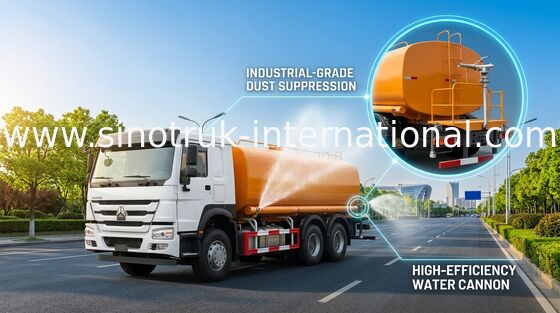 Camión 25-35CBM WD615.69 336HP LHD 8X4 IFA del agua potable de SINOTRUK
